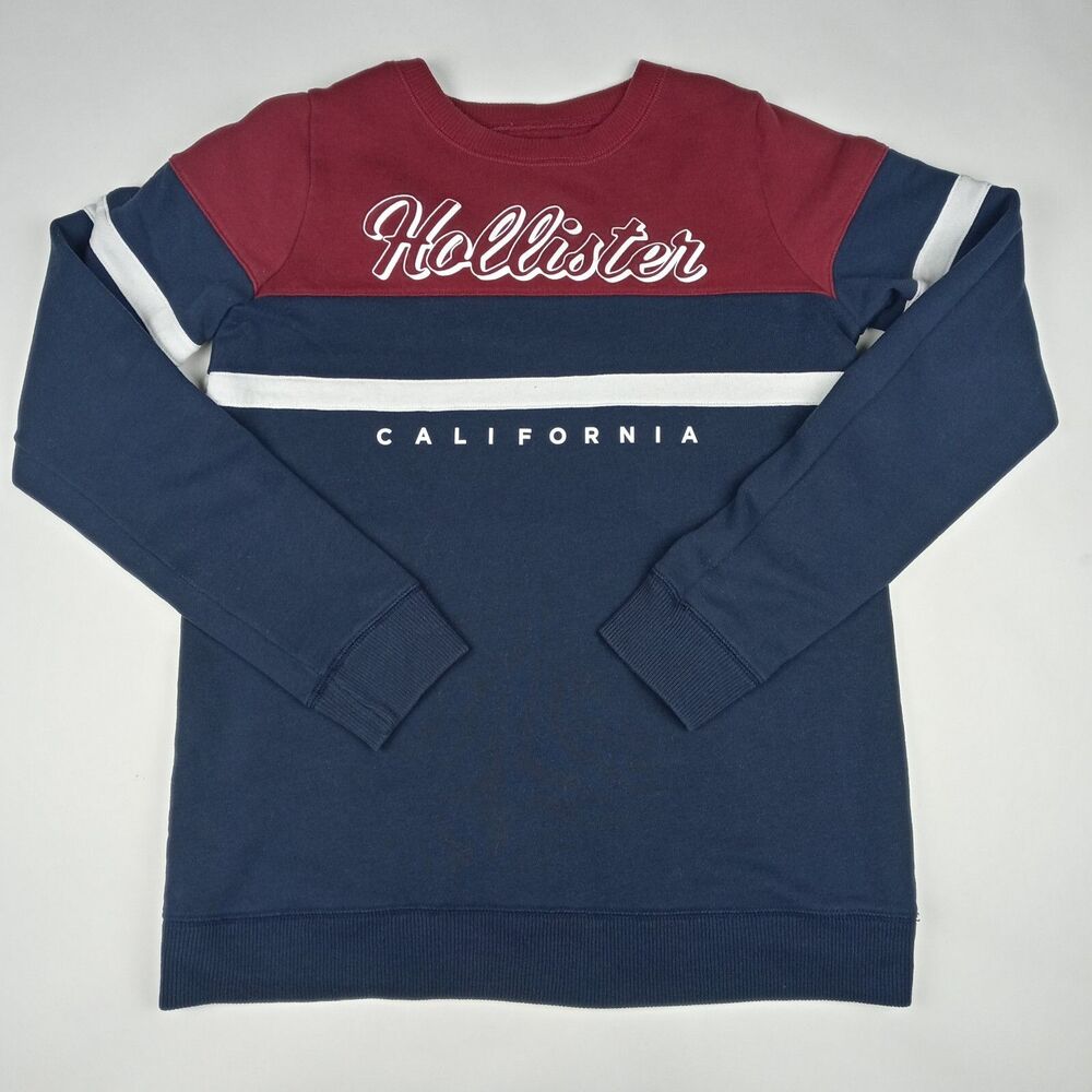 HOLLISTER Crew Neck Sweatshirt Sweater Women's Size Medium Pullover